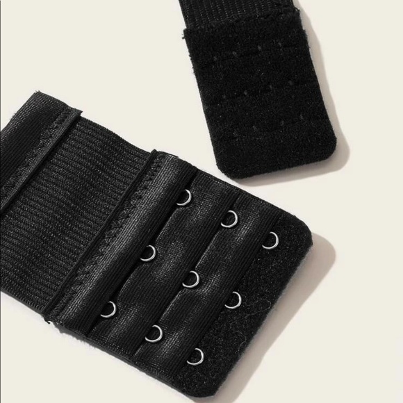 NEW 3 PK Black Bra Hook Extenders NWT - Picture 3 of 14